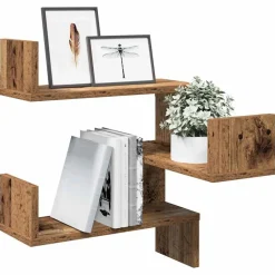Hoekwandschap 40x40x49,5 cm bewerkt hout out houtkleurig>vidaXL Hot