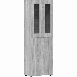 Hoge kast FLORIN 60 x 35 x 182 cm Bewerkt hout>vidaXL Online