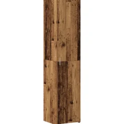 Hoge kast Oudhout 40 x 42,5 x 185 cm>vidaXL Best