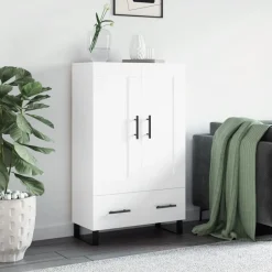 Hoge kast 69,5x31x115 cm bewerkt hout>vidaXL Best