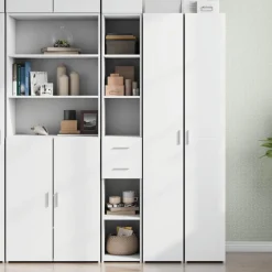 Hoge kast 30x42,5x185 cm bewerkt hout>vidaXL Discount