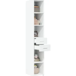 Hoge kast 30x42,5x185 cm bewerkt hout><noscript><img width=