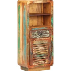 Hoge kast 45x32x110 cm massief gerecycled hout>vidaXL Online