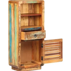 Hoge kast 45x32x110 cm massief gerecycled hout>vidaXL Online