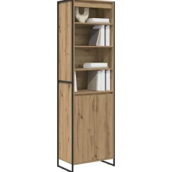 Hoge Kasten 2 pcs Ambachtelijk eiken 60 x 36 x 200 cm><noscript><img width=