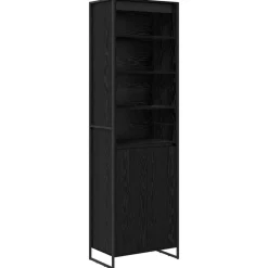 Hoge Kasten 2 pcs 60 x 36 x 200 cm Bewerkt hout>vidaXL Clearance