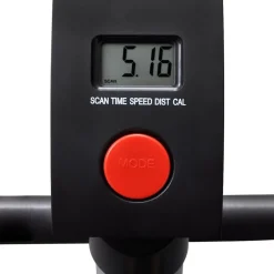 Fitness*vidaXL Hometrainer met zadel Zwart