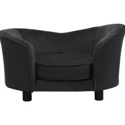 Hondenbank 69x49x40 cm pluche en kunstleer><noscript><img width=