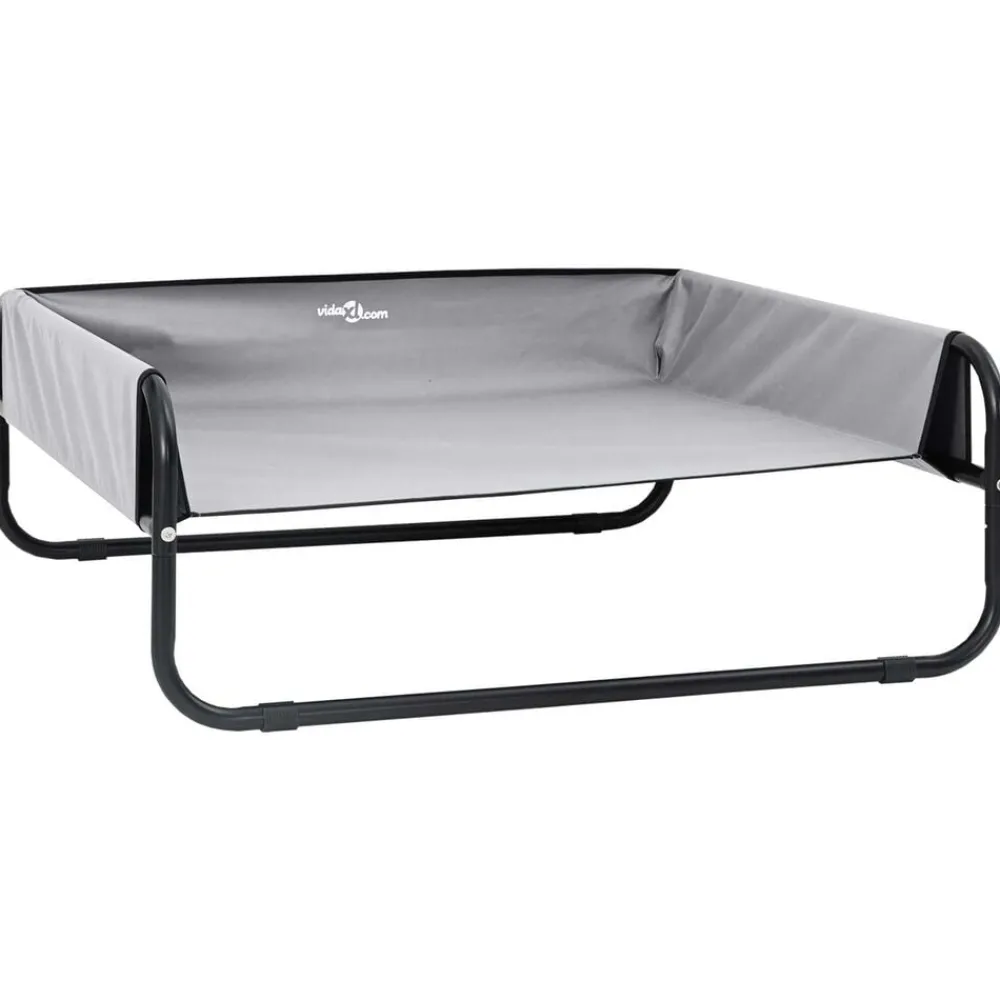 Hondenbed 57 x 57 x 24 cm Staal>vidaXL Best