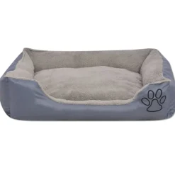 Hondenbed met gewatteerd kussen maat S><noscript><img width=
