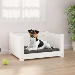 Hondenbed 55,5x45,5x28 cm Massief grenenhout>vidaXL Hot