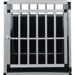 Huisdierbenodigdheden*vidaXL Hondenbench met enkele deur 65x91x69,5 cm