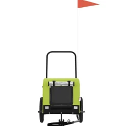 Hondenfietstrailer oxford stof en ijzer><noscript><img width=