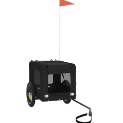 Hondenfietstrailer oxford stof en ijzer><noscript><img width=