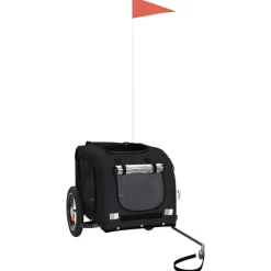 Hondenfietstrailer oxford stof en ijzer><noscript><img width=