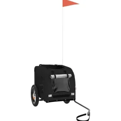 Hondenfietstrailer oxford stof en ijzer><noscript><img width=
