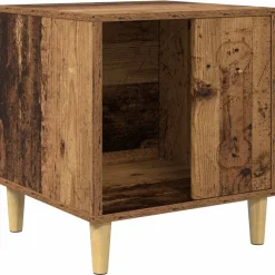 Hondenhuis Oudhout 44 x 42 x 49 cm Bewerkt hout>vidaXL Best