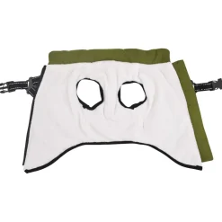 Huisdierbenodigdheden*vidaXL Hondenjas Legergroen L28 Fleece en polyester Leger groen