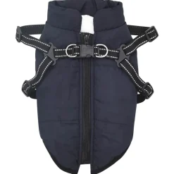 Huisdierbenodigdheden*vidaXL Hondenjas L28 Fleece en polyester Marineblauw