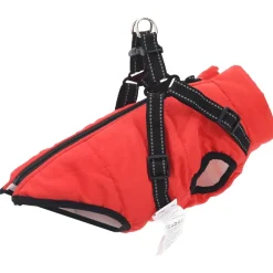 Huisdierbenodigdheden*vidaXL Hondenjas L28 Fleece en polyester Rood