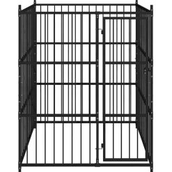 Huisdierbenodigdheden*vidaXL Hondenkennel voor buiten 150x150x185 cm