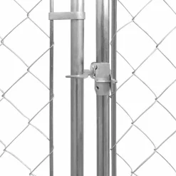 Hondenkennel voor buiten 570x570x185 cm gegalvaniseerd staal><noscript><img width=