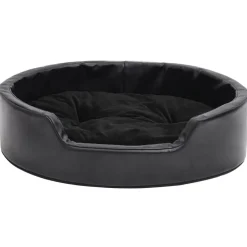 Hondenmand 69x59x19 cm pluche en kunstleer><noscript><img width=