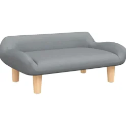 Huisdierbenodigdheden*vidaXL Hondenmand 70x40x24 cm stof Lichtgrijs