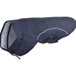 Huisdierbenodigdheden*vidaXL Hondenregenjas met reflecterende strips polyester blauw XXS Marineblauw