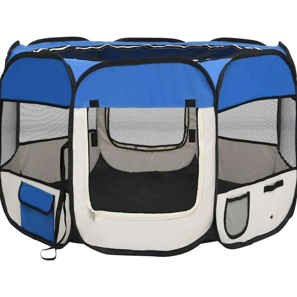 Hondenren inklapbaar met draagtas 90x90x58 cm>vidaXL Discount