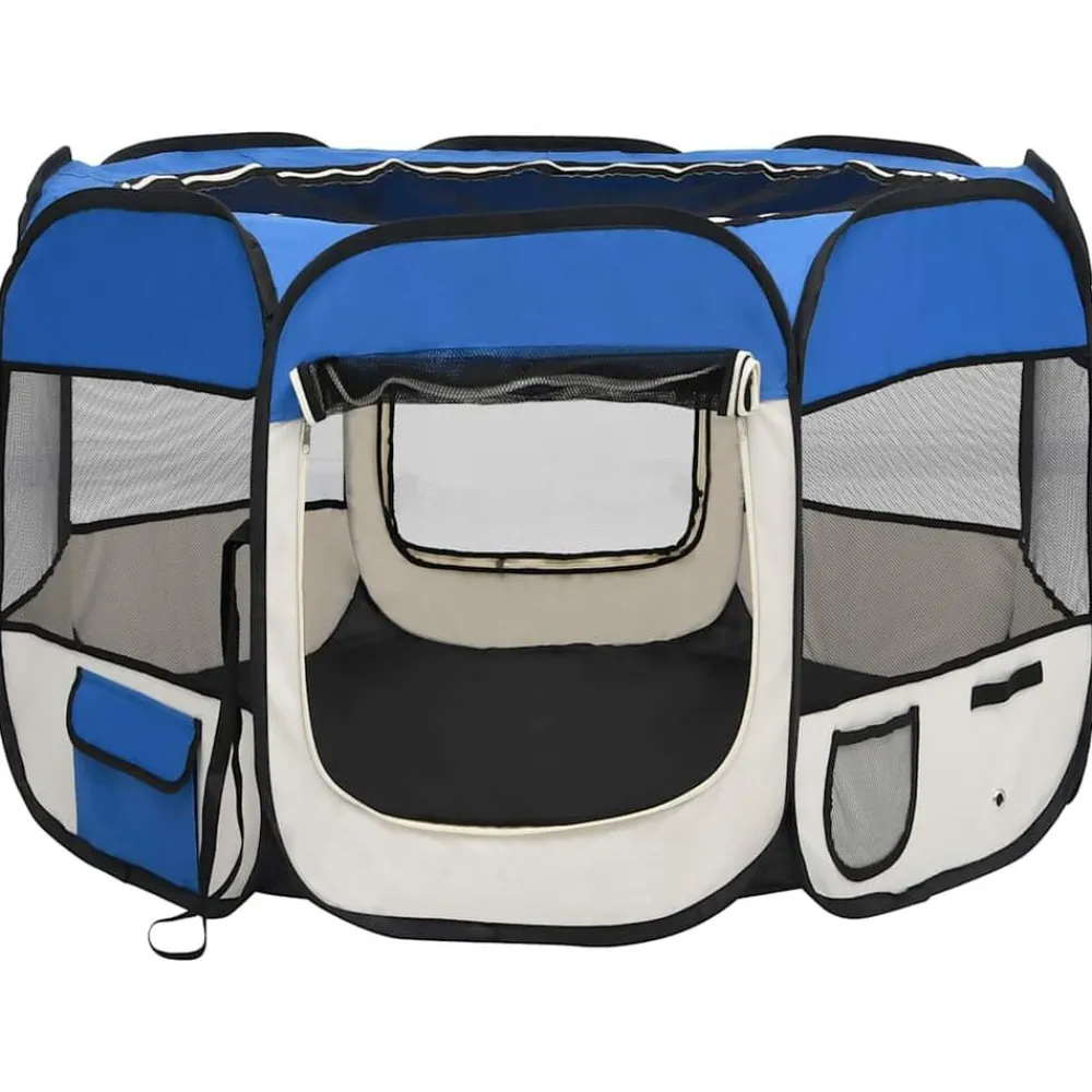 Hondenren inklapbaar met draagtas 90x90x58 cm>vidaXL Discount