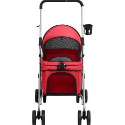 Hondenwagen inklapbaar 76x50x100 cm oxford stof><noscript><img width=