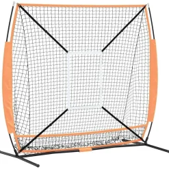 Sport & Spel*vidaXL Honkbaloefennet 180 x 89,5 x 152,5 cm