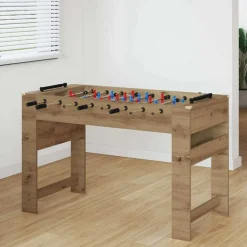 Honkbaltafel Artisan Eik 125 x 60,5 x 80 cm Bewerkt hout>vidaXL Sale