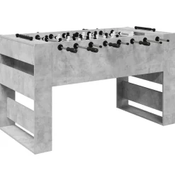 Binnenspelletjes*vidaXL Honkbaltafel Beton Grijs 146,5 x 74 x 85 cm Bewerkt hout Betongrijs