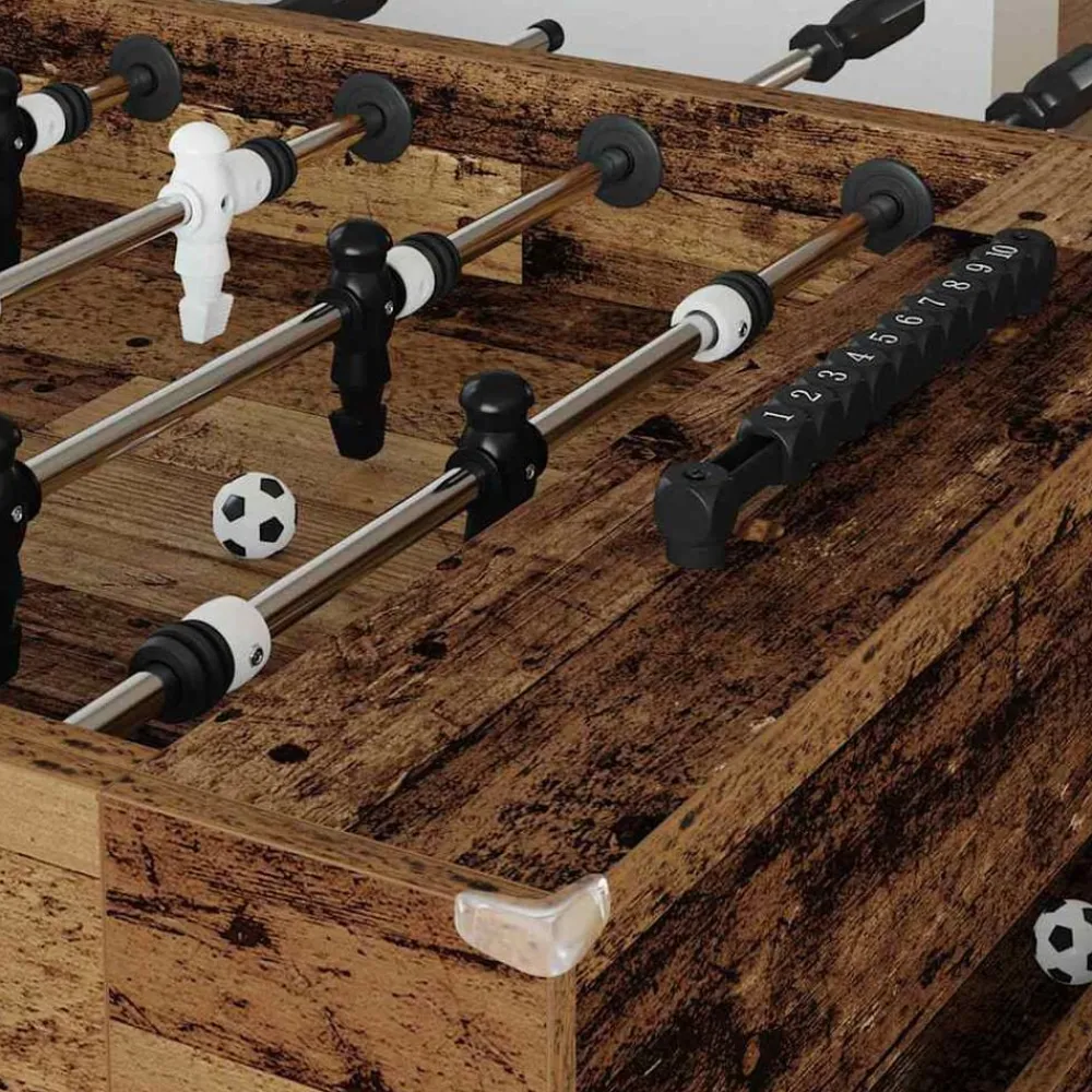 Binnenspelletjes*vidaXL Honkbaltafel Oudhout 146,5 x 74 x 85 cm Bewerkt hout Oud hout