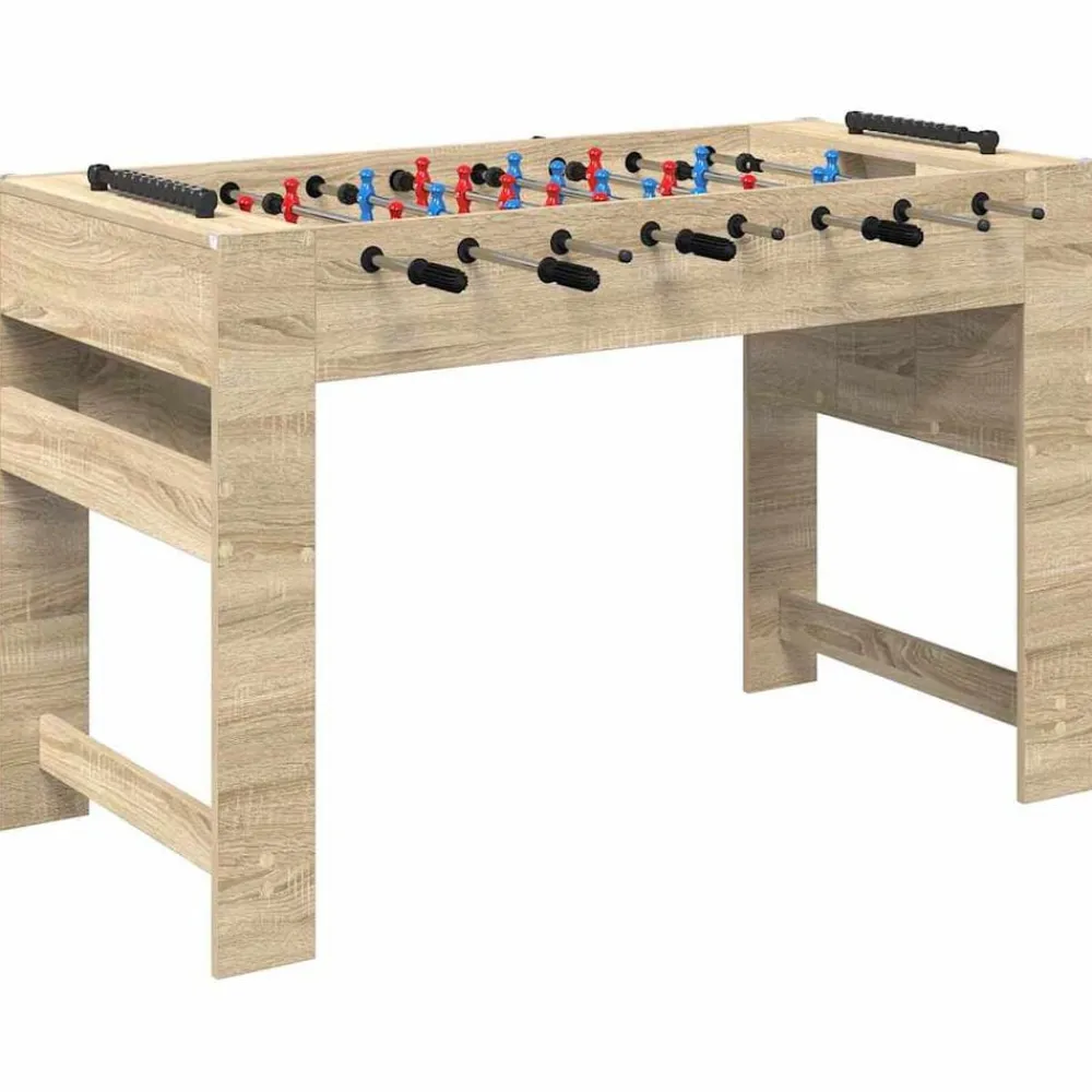 Binnenspelletjes*vidaXL Honkbaltafel 125 x 60,5 x 80 cm Bewerkt hout Sonoma eiken