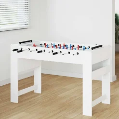 Binnenspelletjes*vidaXL Honkbaltafel 125 x 60,5 x 80 cm Bewerkt hout Wit