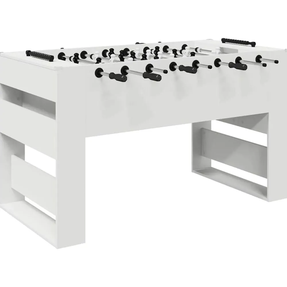 Binnenspelletjes*vidaXL Honkbaltafel 146,5 x 74 x 85 cm Bewerkt hout Wit