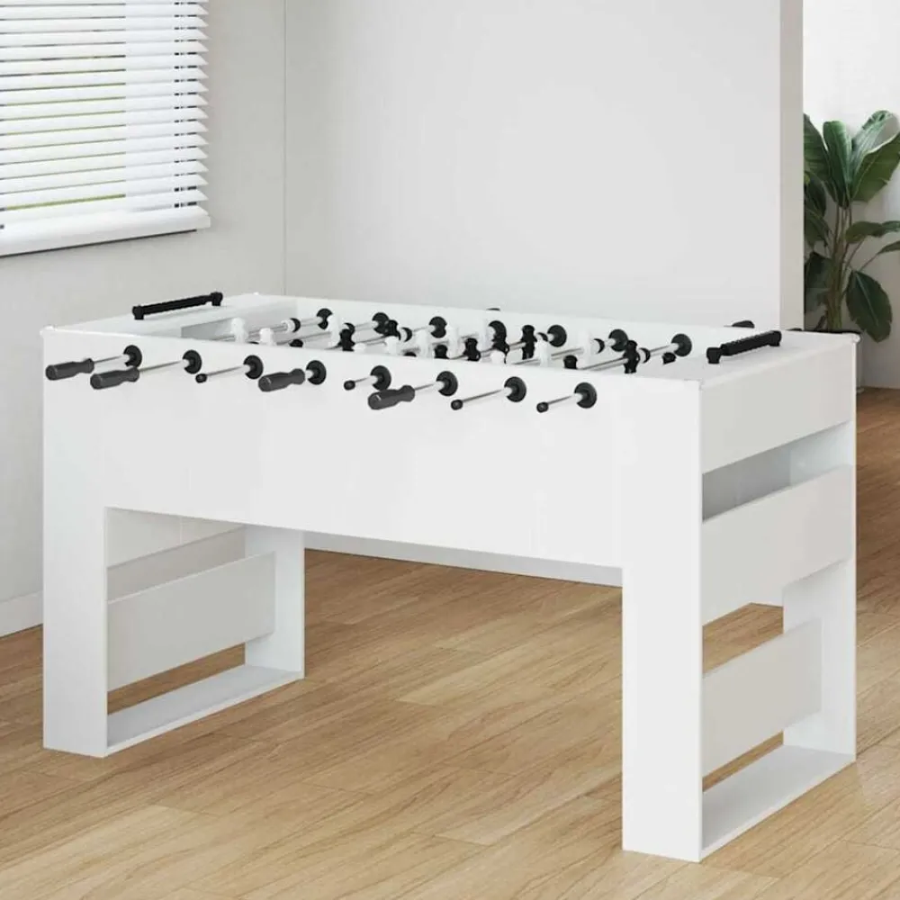 Binnenspelletjes*vidaXL Honkbaltafel 146,5 x 74 x 85 cm Bewerkt hout Wit