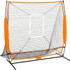 Sport & Spel*vidaXL Honkbaltrainingsnet 174x76x158,5 cm zwart