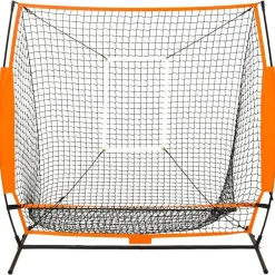 Sport & Spel*vidaXL Honkbaltrainingsnet 174x76x158,5 cm zwart