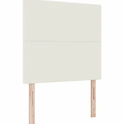 Hoofdbord Crème 80 cm Katoen Stof>vidaXL Discount