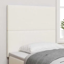 Hoofdbord Crème 80 cm Katoen Stof>vidaXL Discount