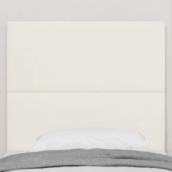 Hoofdbord Crème 80 cm Katoen Stof><noscript><img width=