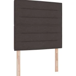 Bedden & Accessoires*vidaXL Hoofdbord 80 cm Stof Donkerbruin