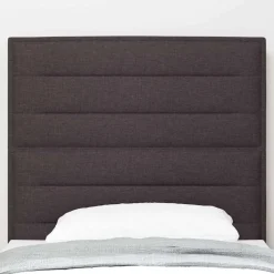 Bedden & Accessoires*vidaXL Hoofdbord 80 cm Stof Donkerbruin