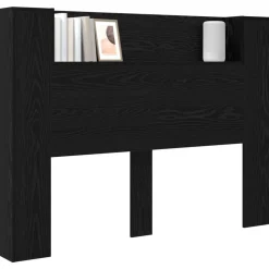 Hoofdbord Kast met LED 140 x 16,5 x 103,5 cm><noscript><img width=