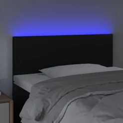 Hoofdbord LED 80x5x78/88 cm kunstleer><noscript><img width=