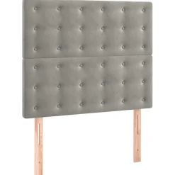 Hoofdbord 80x5x118/128 cm fluweel>vidaXL New